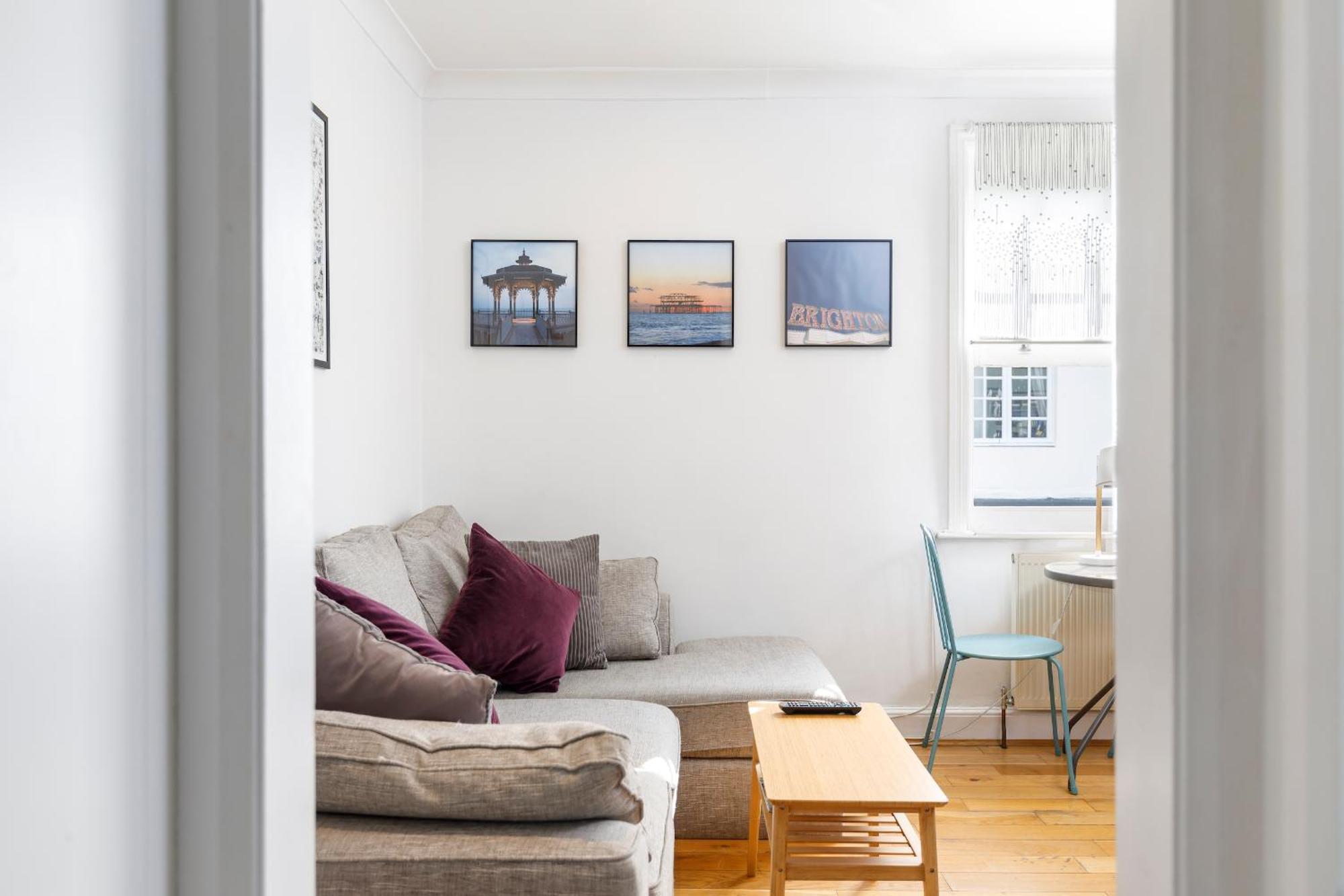 Trendy Central 1 Bed Flat With Roof Terrace Brighton Екстериор снимка