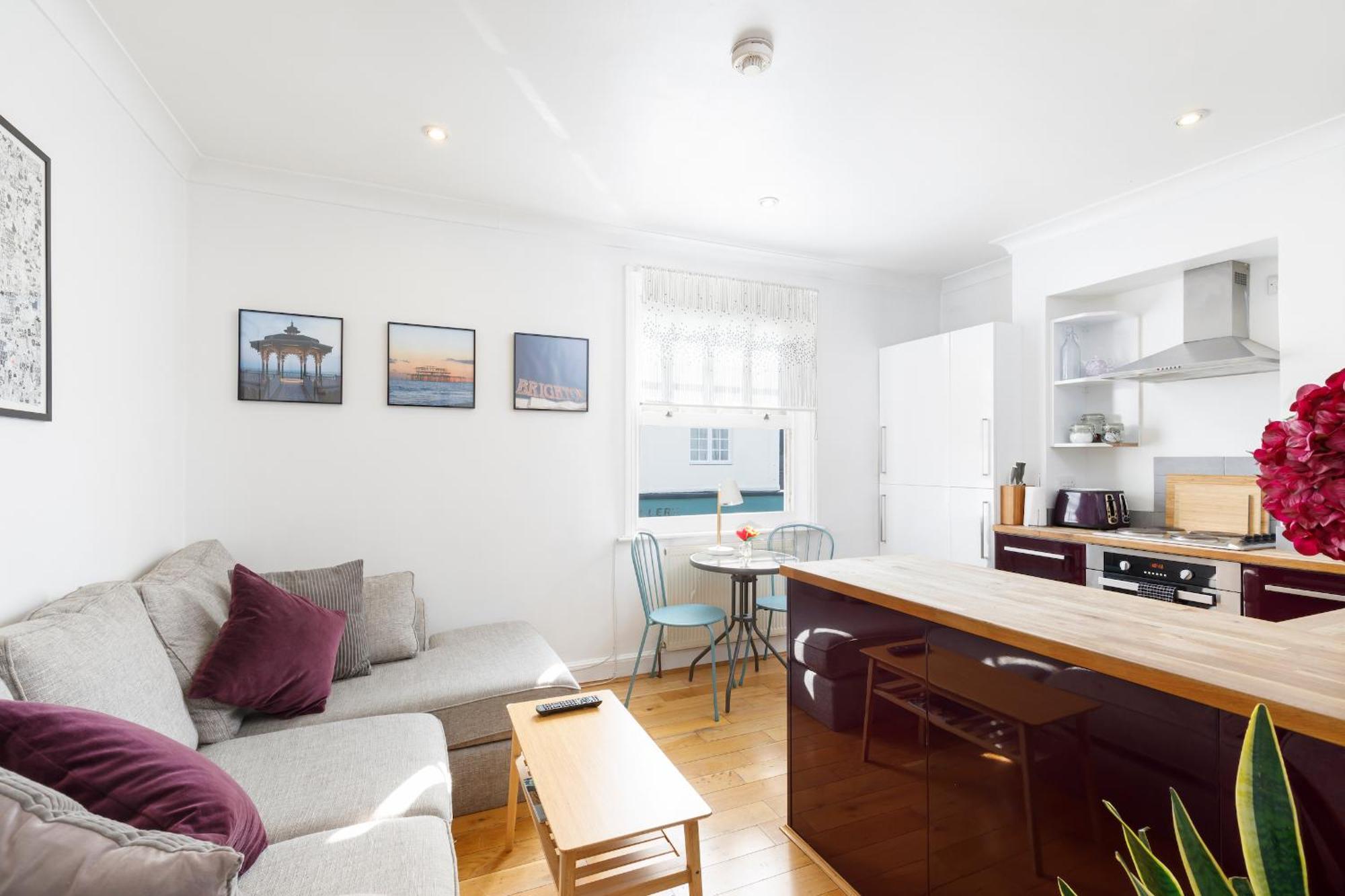 Trendy Central 1 Bed Flat With Roof Terrace Brighton Екстериор снимка