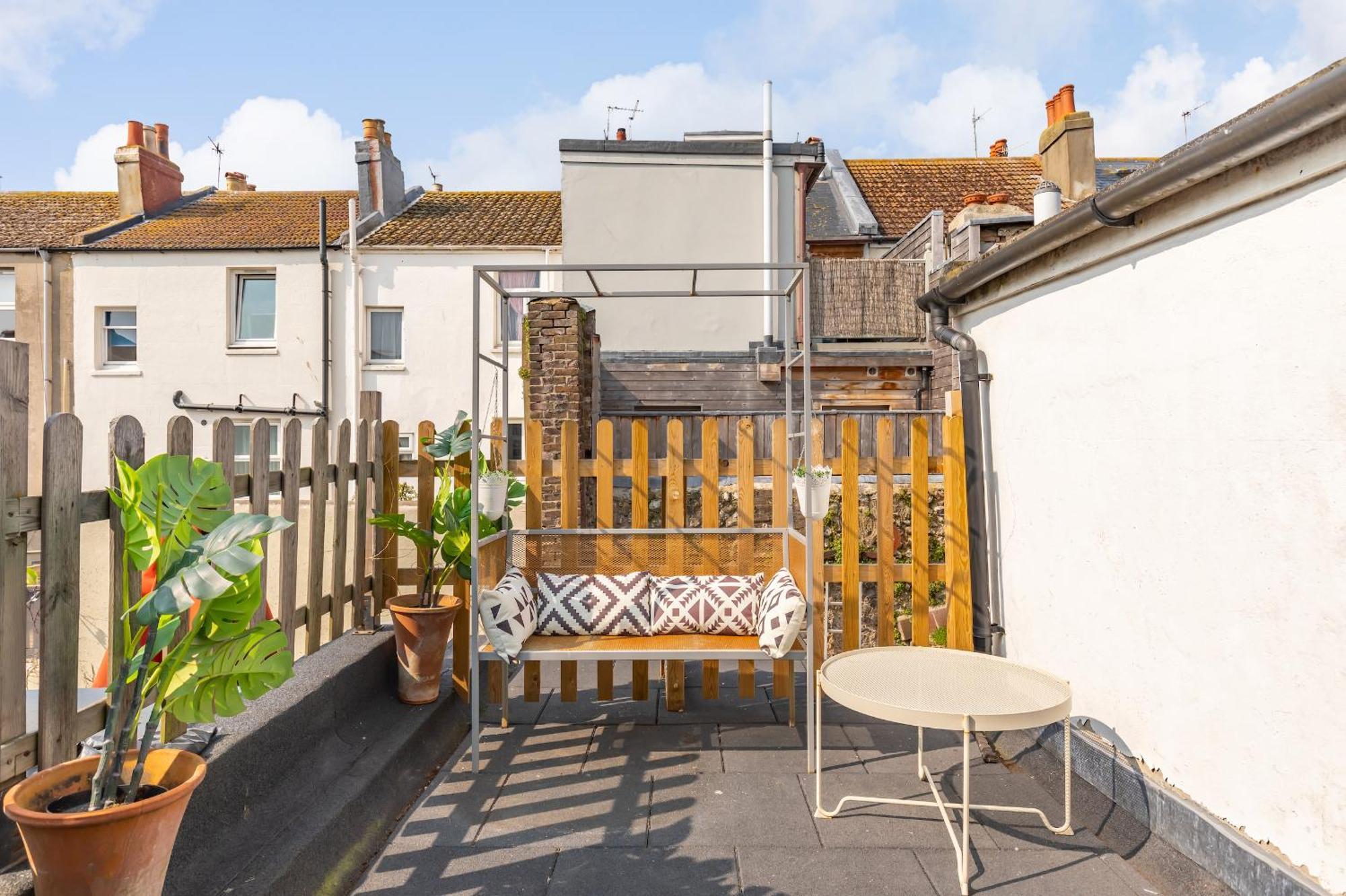 Trendy Central 1 Bed Flat With Roof Terrace Brighton Екстериор снимка